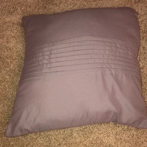 Lavender throw pillow